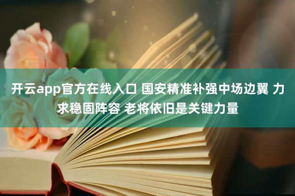 开云app官方在线入口 国安精准补强中场边翼 力求稳固阵容 老将依旧是关键力量